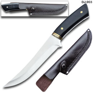 Wilderness Whisper Bowie Wood Handle  Knife