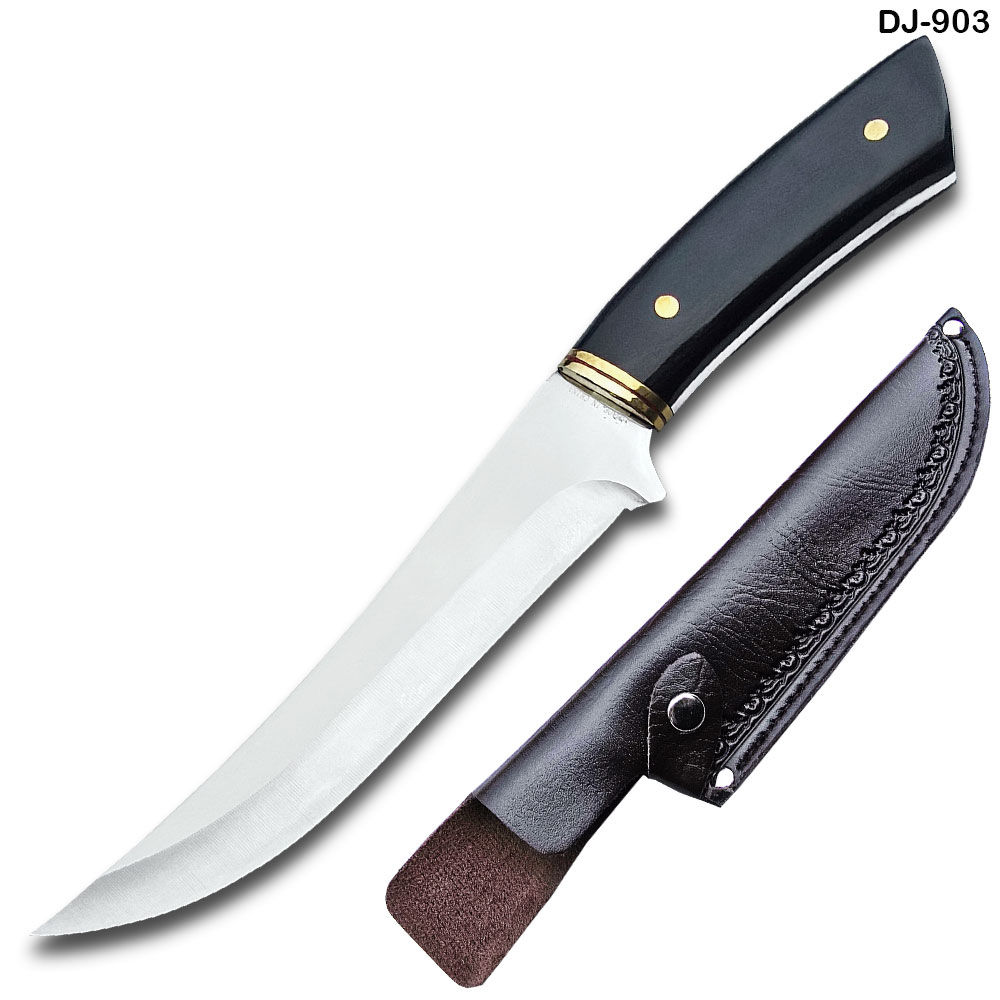 Wilderness Whisper Bowie Wood Handle  Knife
