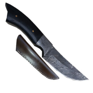 Custom Made Damascus Steel (Buffalo Horn Handle)