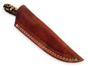 Mountain Stag Twist Knife Twist Pattern Damascus Blade Limited Edition