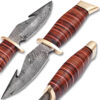 Damascus Steel Outback  Skinner  & Gut Hook Limited Edition