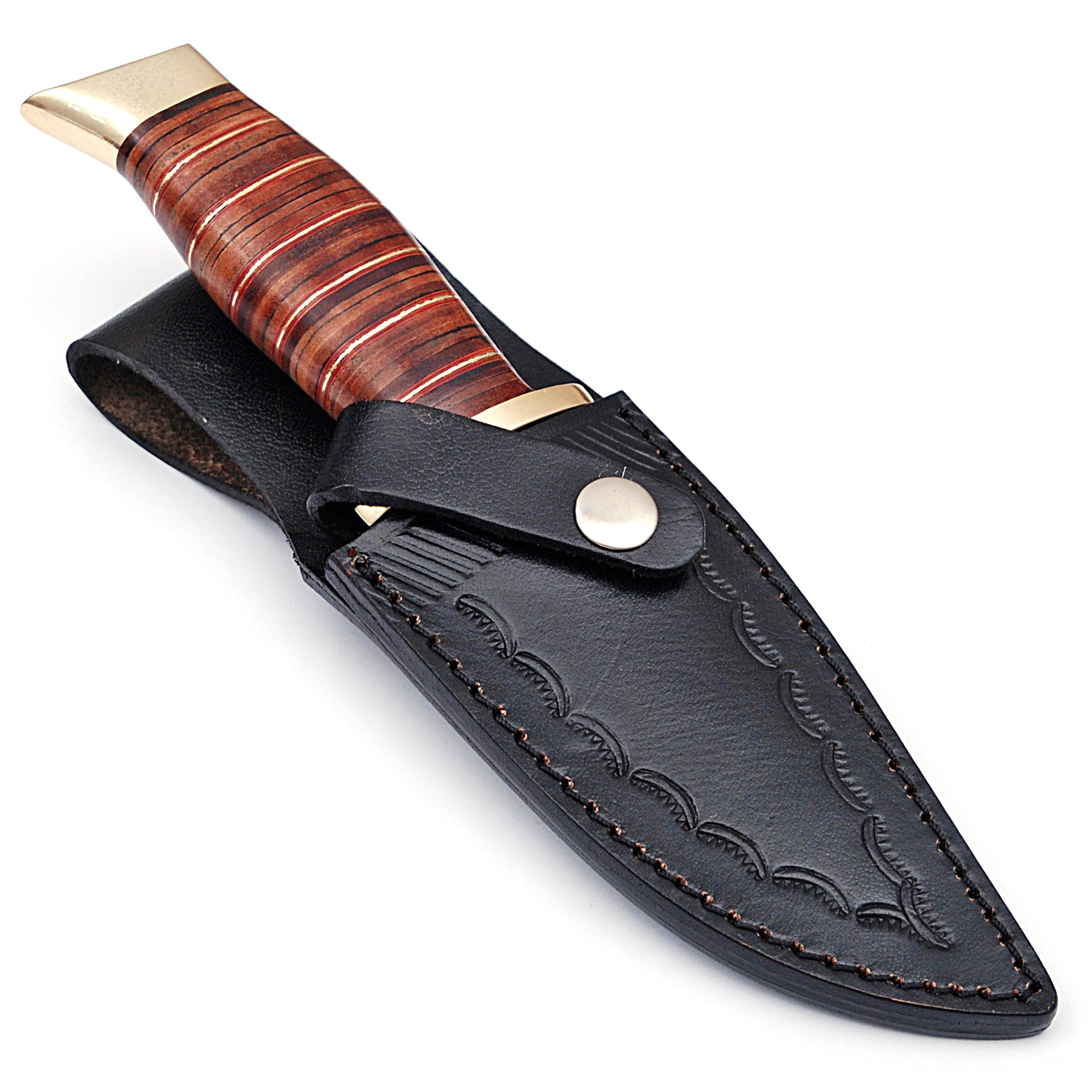 Damascus Steel Outback  Skinner  & Gut Hook Limited Edition