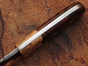 White Deer Rosewood & Olive-Wood Classic Damascus Skinner Limited Edition
