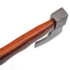 WHITE DEER Hand Forged Viking Axe Custom Damascus Steel Head