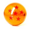 New Dragonball Z Stars Crystal Yellow Acrylic 7pcs 3.5cm w/Gift Box