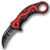 Dark Side Blades Red Dragon Spring Assisted Knife w Finger Hole