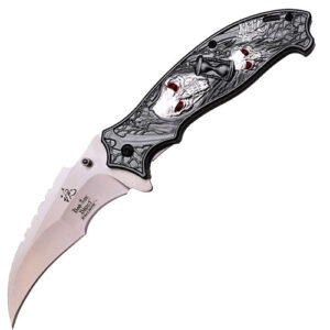 Dark Side Blades Spring Assisted Fantasy "Time Reaper" V2 Knife
