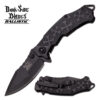 Dark Side Blades Ballistic "Iron Cross" Spring Assist Knife