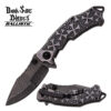 Dark Side Blades Ballistic "Iron Cross" Spring Assist Knife STON