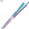 Lion Head Swift All Titanium Balisong  Butterly Knife Tanto Blade