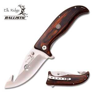 Elk Ridge ER-A156HBW SPRING ASSISTED KNIFE 5.25" CLOSED