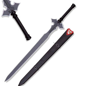 Eliminator Gaming Sword With Black Scabbard.