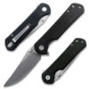 G-10  Ball Bearing opening  Folding Knife Black Handle