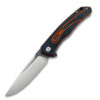 G-10  Ball Bearing opening  Folding Knife Black & Red Handle
