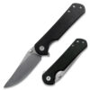 G-10  Ball Bearing opening  Folding Knife Black Handle