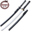 Moshiro Handmade Samurai Katana Black Sharp Edge 1045 Steel