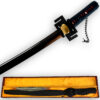 Black Ichigo Sword Inspired by Anime Handmade FULL TANG Katana
