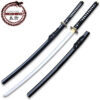 Black Moshiro  Honmono Functional Japanese Sword Sengoku Warrior Katana