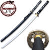 Black Moshiro  Honmono Functional Japanese Sword Sengoku Warrior Katana