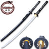 Moshiro Honmono Functional Japanese Sword Sengoku Warrior Katana Black