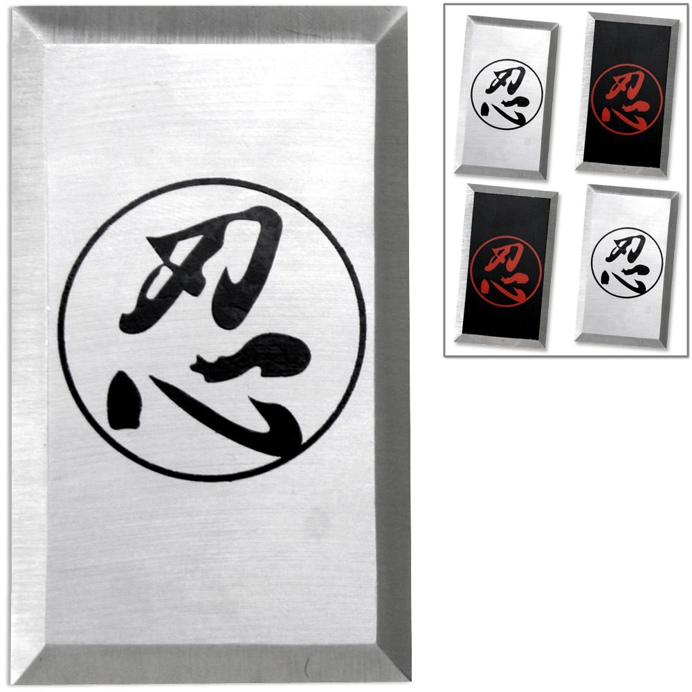 Feng Shui Steel Throwing Cards Martial Arts Set 4pcs Japanese Shinobi