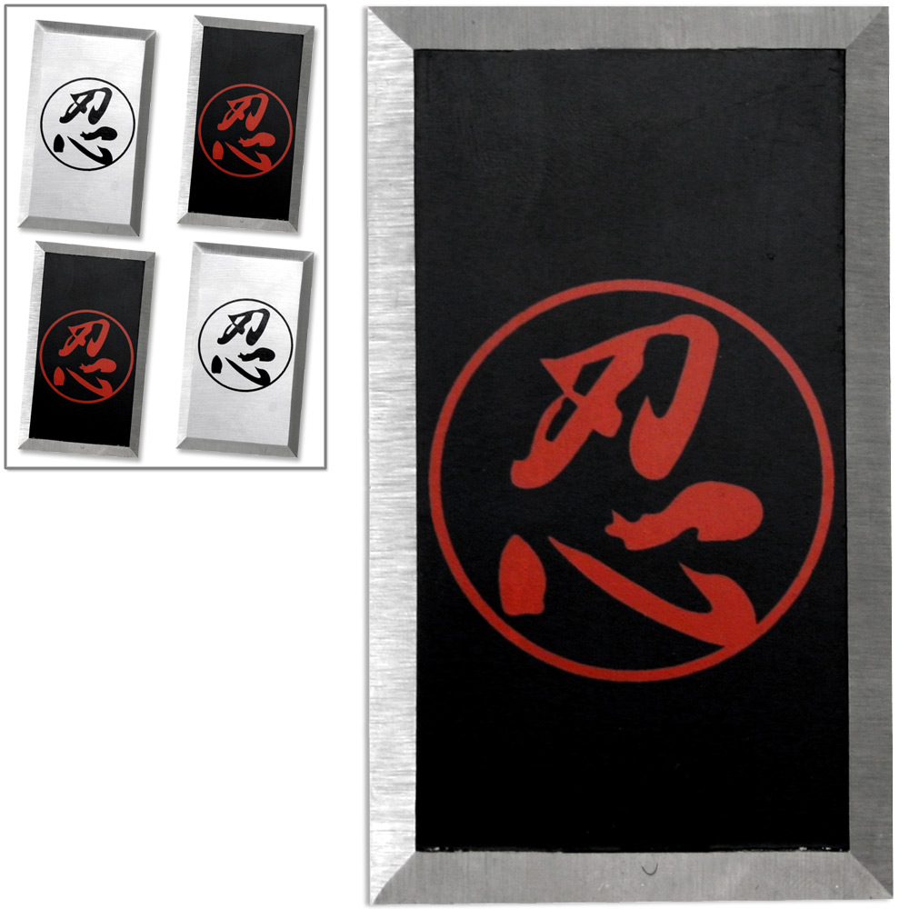 Feng Shui Steel Throwing Cards Martial Arts Set 4pcs Japanese Shinobi