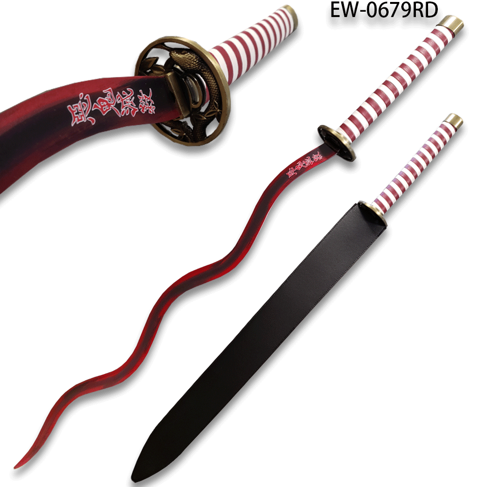 DEMON SLAYER Obanai Iguro Sword Red