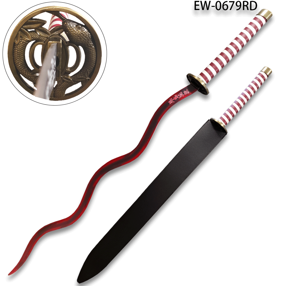 DEMON SLAYER Obanai Iguro Sword Red