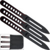 Competition Red Line Thrower Set Knives Precision Throwing Adjustable Counter Weight