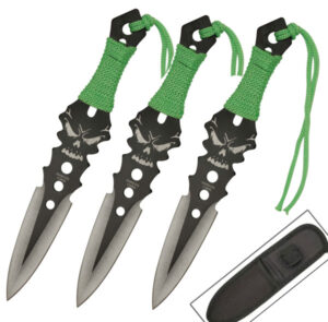Zombie Killer Virulence Three-Piece Throwing Knives