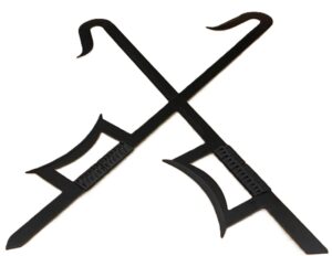 Black Chinese Hook Sword Set