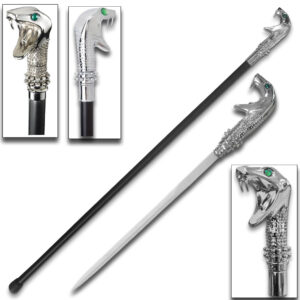 Harry Potter Lucius Malfoy's Walking Stick with Blade