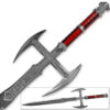 Demonic Demons Medieval Cross Sword Evil Slayer Short Claymore