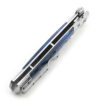 Blue Premium Stiletto Milano Collection Spring Assist Knife