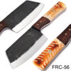 1095 Forged Steel Camel Bone/Cocobolo Wood  Handle Classic Butcher's Japanese Cleaver