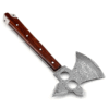 White Deer Hand Forge Damascus Steel Axe For Camping Outdoors