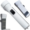 Solar Power  Flashlight White