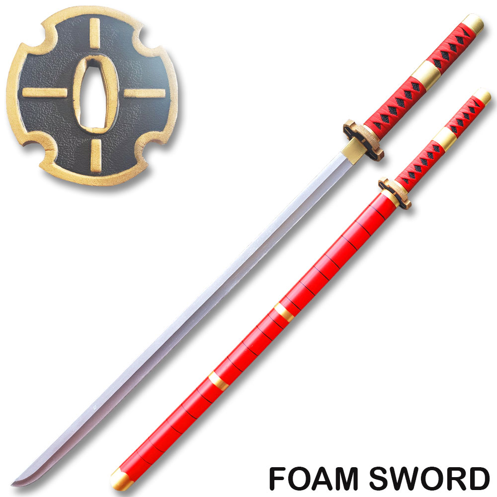 41 " FOAM One Piece Anime Cosplay Replica Zoro Wado Ichimonji Sword