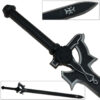 Sword Art Online Kirito Elucidator Replica Sword LARP Foam