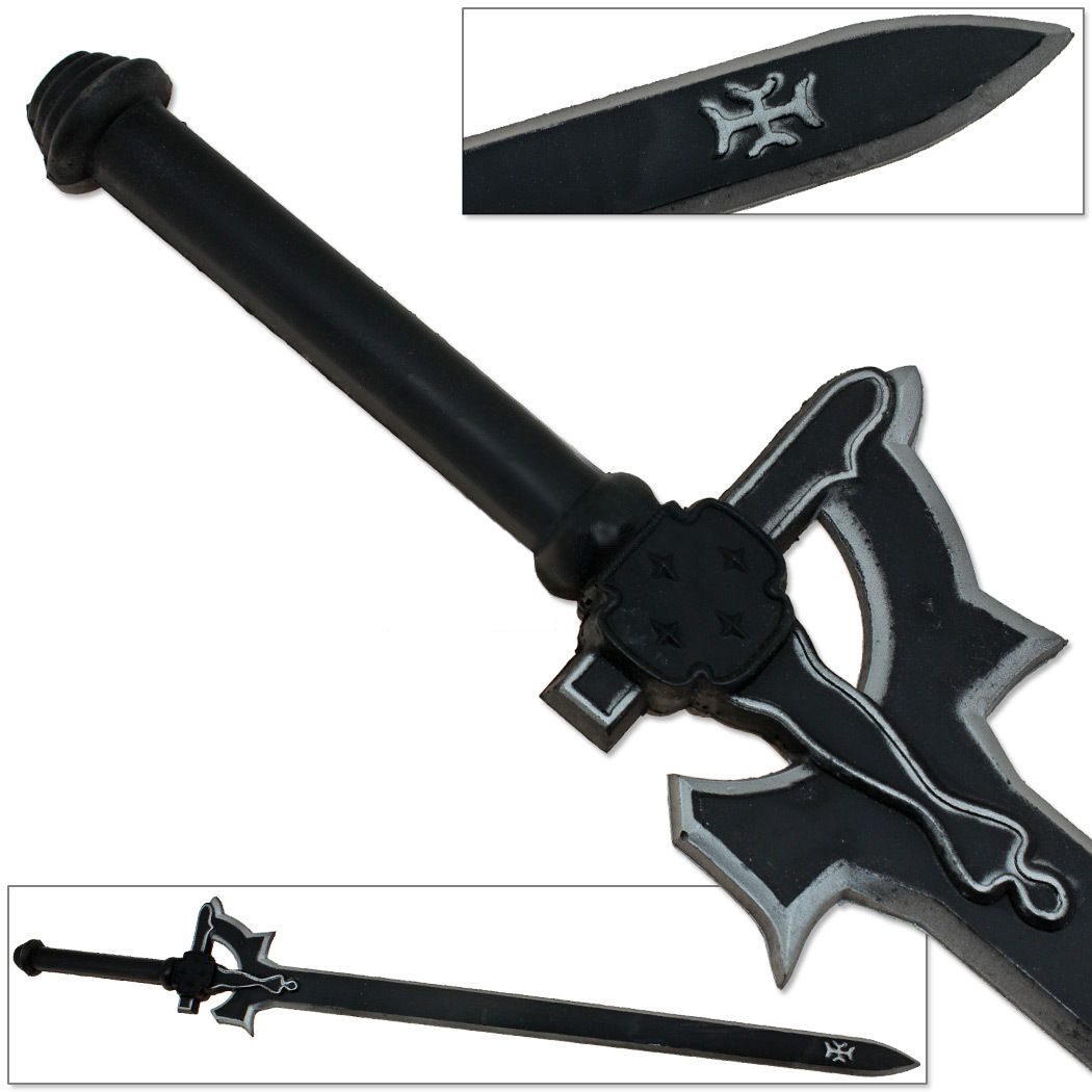 Sword Art Online Kirito Elucidator Replica Sword LARP Foam