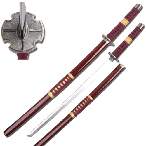 Sandai Kitetsu FOAM One Piece Anime Katana & Saya Roronoa Zoro Sword