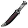Celtic Pentacle Ritual Dagger – Collector’s Edition Curved Blade with Ornate Handle & Sheath