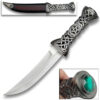 Celtic Pentacle Ritual Dagger – Collector’s Edition Curved Blade with Ornate Handle & Sheath