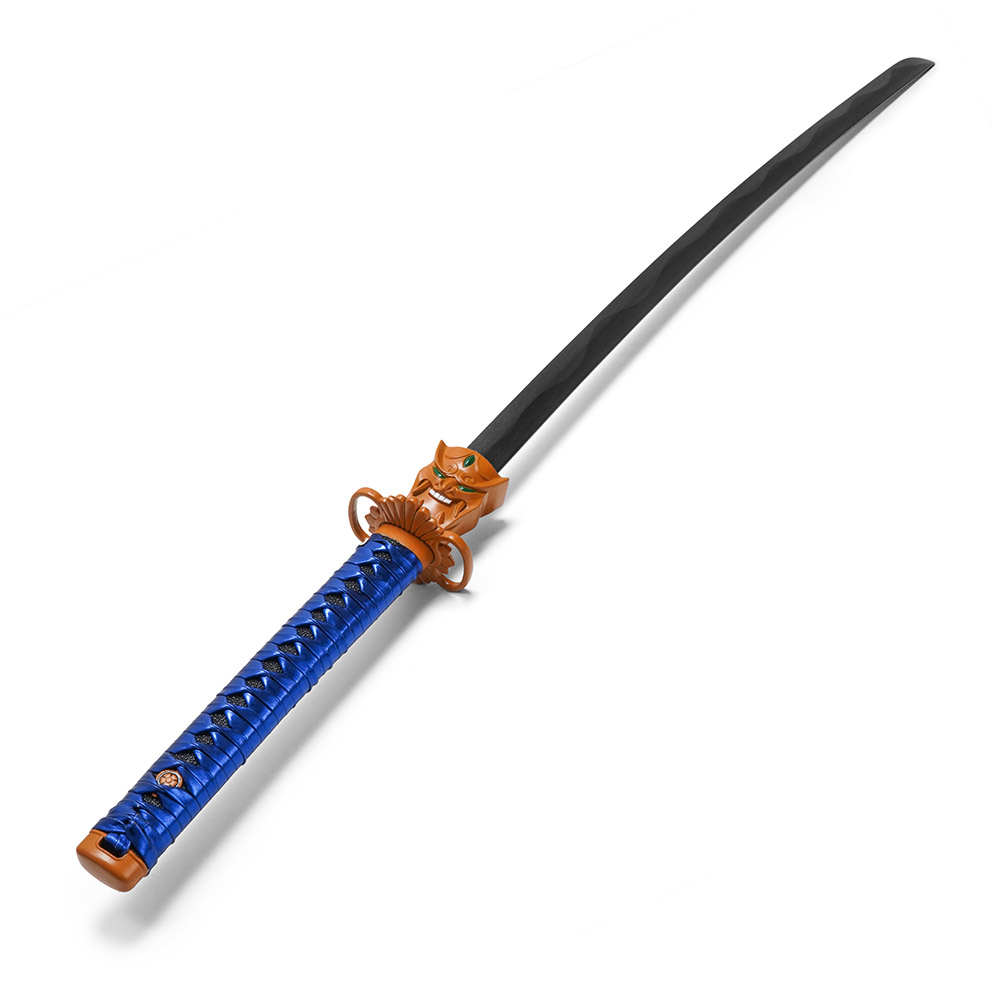 Oni 2.0 Katana - Valorant Metal Sword Blue Red Scabard Limited Editon
