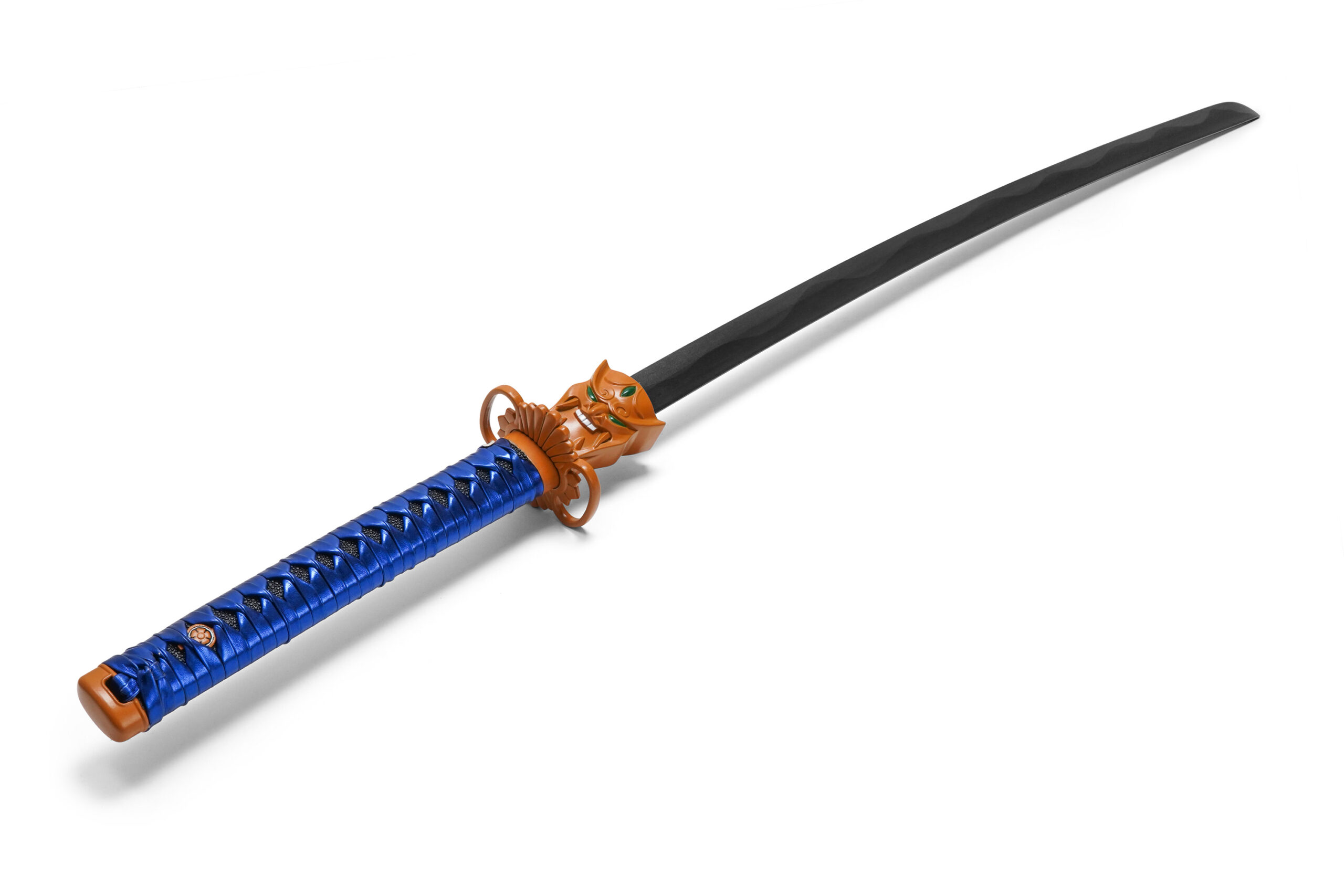 Oni 2.0 Katana - Valorant Metal Sword Blue Red Scabard Limited Editon