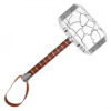 Thor Mjolnir Premium Electronic Roleplay Hammer with Multi-Color Lights up & w/Stand