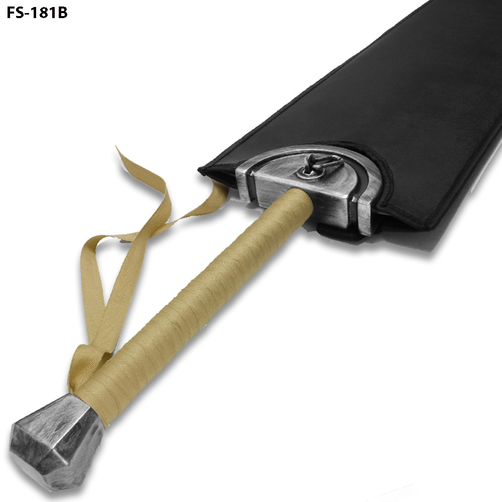 60 Inches Bezserk Guts Dragon Slayer Sword Black Limited Edition