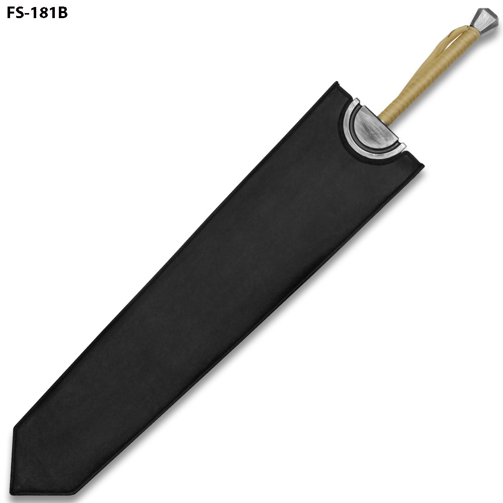 60 Inches Bezserk Guts Dragon Slayer Sword Black Limited Edition