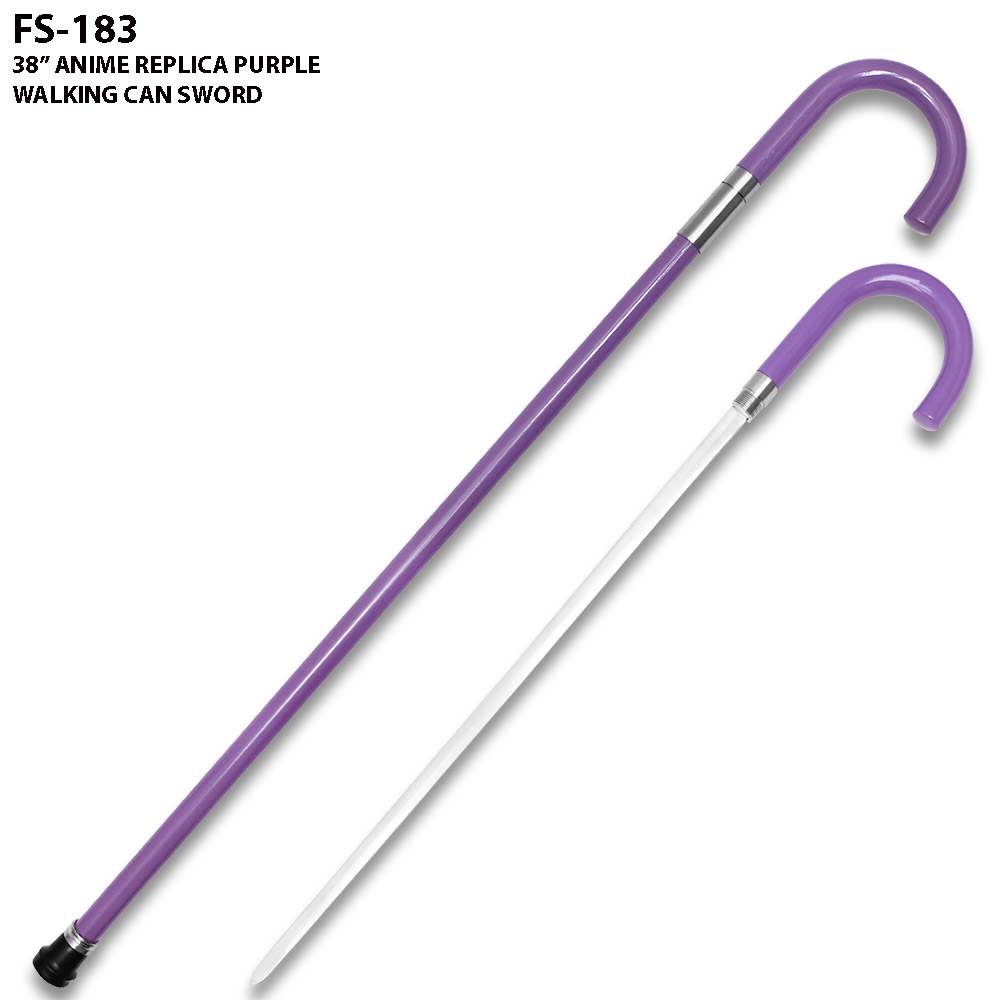 Kisuke Urahara Benihime Shikomizue Cane Sword Purple