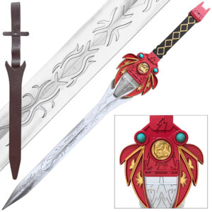 Power Rangers Lightning Metal Sword Cosplay Multicolor